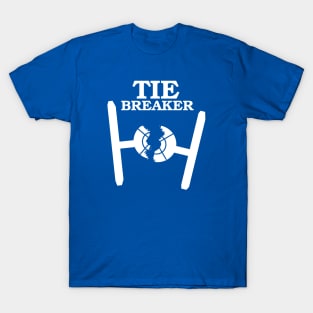 TIE BREAKER white T-Shirt